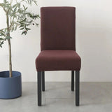 Capa Protetora Cadeira Jacquard - Tabaco