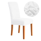 Capa Protetora Cadeira Jacquard - Branco