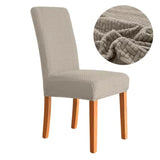 Capa Protetora Cadeira Jacquard - Caqui