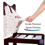 Fotos da Capa Encosto Cadeira Coelho Feliz muito bonita