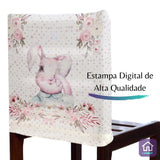Detalhes da Capa Encosto Cadeira Coelhinho do Detalhe