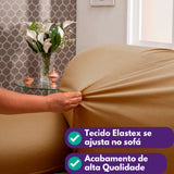 Detalhes de capa para sofá Caramelo da Charme do Detalhe