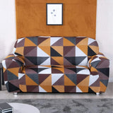 Veja detalhes lindos de Capa de Sofá Elastex - Geo Retrô da Charme