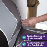 Detalhes de Capa de Sofá Elastex Geo Urbana da Charme do Detalhe
