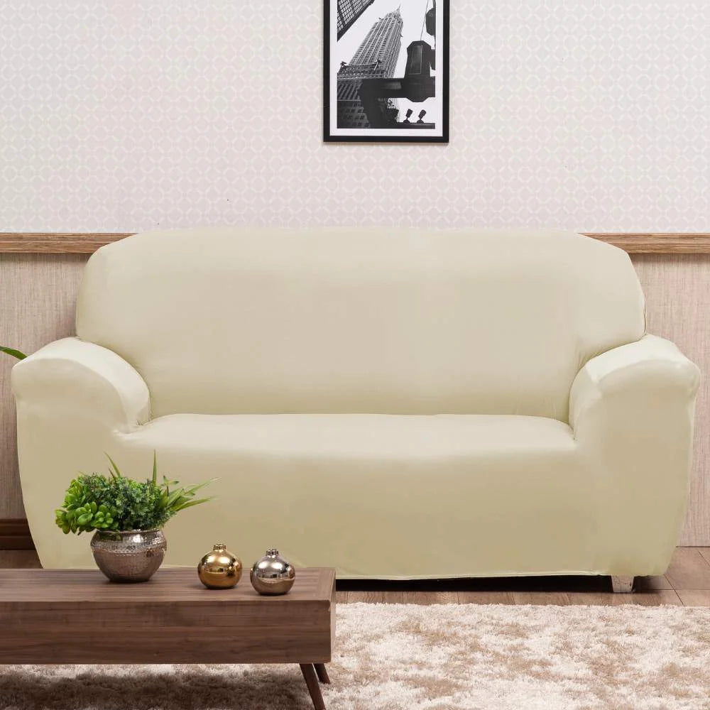 Foto de Capa de Sofá Elastex Creme muito bonita