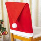 Detalhes da Capa Encosto Cadeira Natal Elastex Gorro Noel da Charme do Detalhe