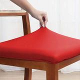 Foto Capa para Assento de Cadeira vermelha muito bonita