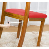 Foto Capa para Assento de Cadeira vermelha muito bonita