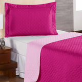 Veja detalhes lindos do Cobre Leito Luxo Pati Rosa e Pink Solteiro da Charme