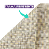 Conheça a Jogo Americano Retangular Dupla Face Impermeável Mescla Avelã com entrega mais rápida do Brasil