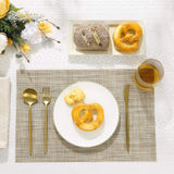 Conheça a Jogo Americano Retangular Dupla Face Impermeável Mescla Avelã com entrega mais rápida do Brasil