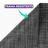 Conheça a Jogo Americano Retangular Dupla Face Impermeável Mescla Chumbo com entrega mais rápida do Brasil