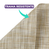 Veja detalhes lindos da Jogo Americano Retangular Dupla Face Impermeável Mescla Tabaco da Charme