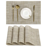 Conheça a Jogo Americano Retangular Dupla Face Impermeável Mescla Tabaco com entrega mais rápida do Brasil