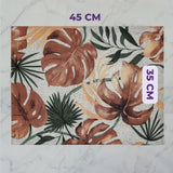 Foto Jogo Americano Tecido Impermeável Folhagem muito bonita