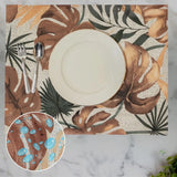 Conheça o Jogo Americano Tecido Impermeável Folhagem com entrega mais rápida do Brasil