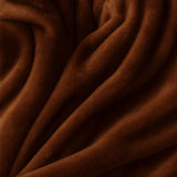 Detalhes de Manta Soft Microfibra Tabaco Vários Tamanhos da Charme do Detalhe
