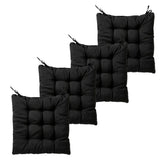 Foto de almofada para futon preto muito bonita
