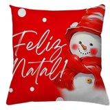 Conheça a Capa Almofada Natal Boneco Natalino da Chame do Detalhe