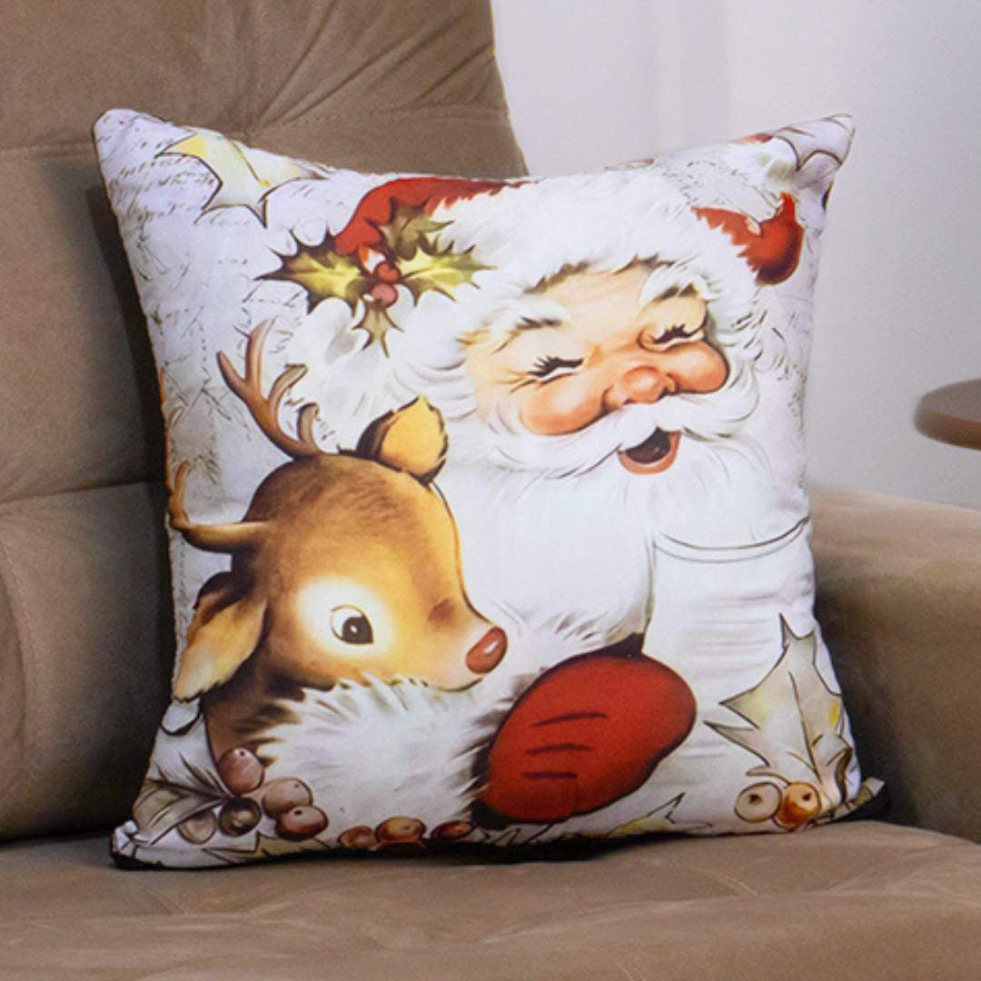 Conheça a Capa Almofada Natal Cartinha Noel da Chame do Detalhe