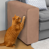 Capa para Braço de Sofá Suede Confort Kit 2 - Chocolate