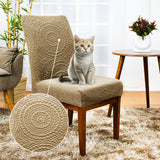 Fotos da Capa Cadeira Acolchoada Gato Mandala Fendi muito bonita