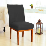 Foto vitrine capa para cadeira verona cinza escuro