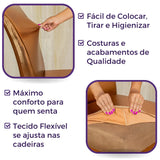 Capa para Cadeira Glitter - Dourado