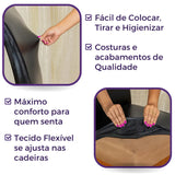 Capa para Cadeira Glitter - Preto