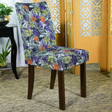 Foto da Capa Cadeira Jantar Spandex Folhagem da Chame do Detalhe muito bonita