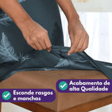 Foto vitrine capa para cadeira modern leaf