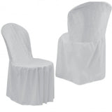 Foto de capa de cadeira para festa branca muito bonita