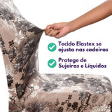 Foto vitrine capa para cadeira adele