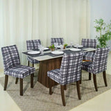 Foto vitrine capa para cadeira spandex petunia