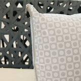 Capa De Almofada Impermeável - Chess Cinza