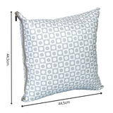 Capa De Almofada Impermeável - Chess Cinza