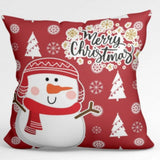 Conheça a a Capa de Almofada Natal Boneco de Neve da Chame do Detalhe