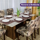 Foto vitrine capa para cadeira adele