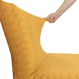 Foto vitrine capa para cadeira boutique doce de leite