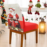 Conheça da Capa de Cadeira de Natal Casa do Noel da Chame do Detalhe