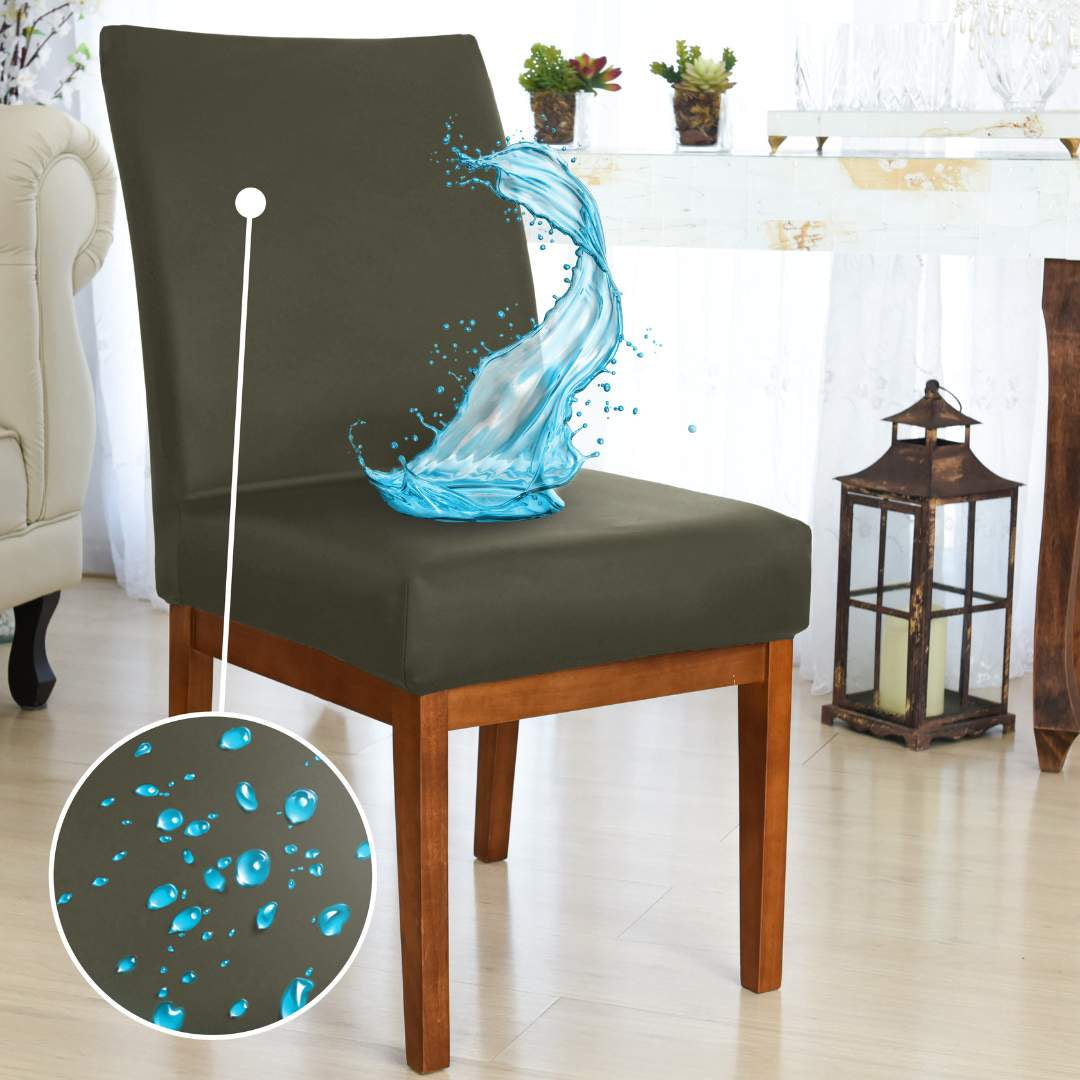 Detalhes da Capa de Cadeira Impermeável Deluxe Verde Oliva do Detalhe