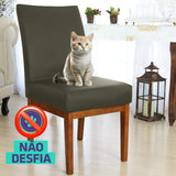 Detalhes da Capa de Cadeira Impermeável Deluxe Verde Oliva do Detalhe