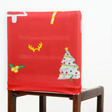 Conheça a Capa de Encosto de Cadeira Pinheiros Natalinos da Chame do Detalhe