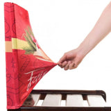 Veja os detalhes da Capa de Encosto de Cadeira Sinos da Charme