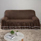 Veja capa para sofá Dalila tabaco que protege e decora o sofá