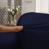 Detalhes de capa para sofá Azul Marinho da Charme do Detalhe