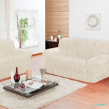 Capa de sofá Elasticada Elegance - Palha