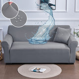 Foto de Capa de Sofá Spandex Special Impermeável Cinza Claro muito bonita