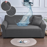 Foto da Capa de Sofá Spandex Special Impermeável Cinza Escuro da Chame do Detalhe muito bonita