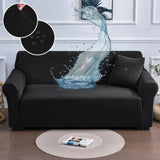 Foto da Capa de Sofá Spandex Special Impermeável Preto da Chame do Detalhe muito bonita